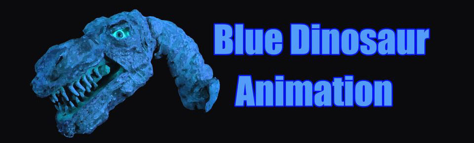 Blue Dinosaur Animation